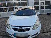 Gebraucht Opel Corsa 75 PS (55 kW) 2009 Weiß Kleinwagen