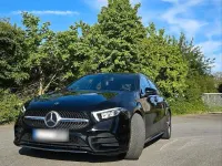 Gebraucht Mercedes A180 AMG line 136 PS (100 kW) 2020 Schwarz Kleinwagen