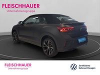 Gebraucht VW T-Roc Cabriolet R-line 150 PS (110 kW) 2024 Schwarz Cabrio