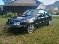Gebraucht VW Golf Cabriolet 75 PS (55 kW) 1998 Schwarz Cabrio