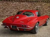 Używany Corvette Stingray 1963 Czerwony