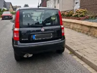 Gebraucht Fiat Panda 2009 Schwarz Kleinwagen