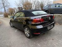 Gebraucht VW Golf Cabriolet 122 PS (89 kW) 2012 Schwarz Cabrio