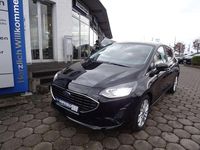 Gebraucht Ford Fiesta Titanium 125 PS (91 kW) 2022 Obsidianschwarz metallic Kleinwagen