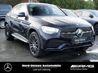 gebraucht Mercedes GLC300e Coupé 4M AMG Navi LED MBUX NIght SHZ