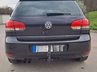 Gebraucht VW Golf VI Style 140 PS (102 kW) 2011 Schwarz Kleinwagen