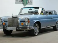 Gebraucht Mercedes 220 SE 120 PS (88 kW) 1963 Blau Cabrio
