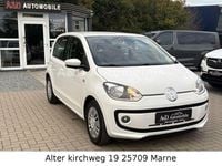 Gebraucht VW up! move up! 60 PS (44 kW) 2015 Weiß Kleinwagen