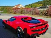 Nowe Ferrari 296 829 KM (609 kW) 2025 Czerwony Kabriolet
