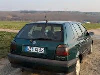 Gebraucht VW Golf III 90 PS (66 kW) 1996 Grün Kleinwagen