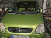 Gebraucht Opel Agila 58 PS (42 kW) 2001 Grün Van / Kleinbus