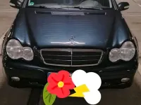Używany Mercedes C180 143 KM (105 kW) 2003 Niebieski Sedan/Limuzyna