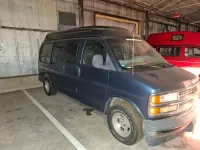 Gebraucht Chevrolet Express 245 PS (180 kW) 1998 Blau Van / Kleinbus