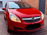 Gebraucht Opel Corsa Edition 90 PS (66 kW) 2008 Rot Kleinwagen