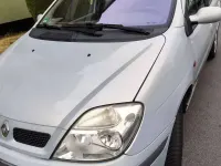 Gebraucht Renault Scénic II Expression 107 PS (78 kW) 2003 Silber Van / Kleinbus