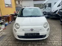 Gebraucht Fiat 500 69 PS (50 kW) 2009 Weiß Cabrio