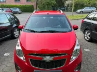 Gebraucht Chevrolet Spark 2010 Rot Kleinwagen