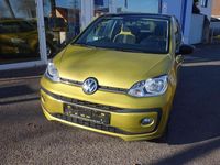 Gebraucht VW up! 75 PS (55 kW) 2017 Honey yellow metallic Kleinwagen