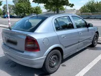 Gebraucht Opel Astra 101 PS (74 kW) 2003 Silber Kleinwagen