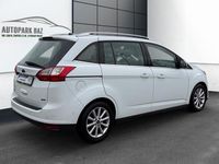 Gebraucht Ford Grand C-Max Titanium 125 PS (91 kW) 2018 Weiß Van / Kleinbus