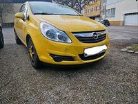 Gebraucht Opel Corsa 60 PS (44 kW) 2009 Gelb Kleinwagen