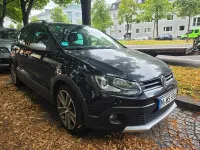 Gebraucht VW Polo Cross 105 PS (77 kW) 2011 Schwarz Kleinwagen