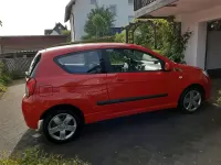 Gebraucht Chevrolet Aveo 85 PS (62 kW) 2010 Rot Limousine