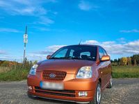 Gebraucht Kia Picanto EX 65 PS (47 kW) 2005 Orange Kleinwagen