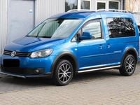 Gebraucht VW Caddy 102 PS (75 kW) 2014 Blau metallic Van / Kleinbus