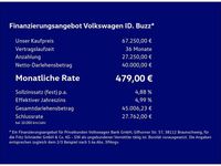 Gebraucht VW ID. Buzz Pro 210 kW (286 PS) 2025 Silber Van / Kleinbus