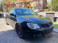 Usado VW Eos 116 CV (85 kW) 2007 Negro Descapotable