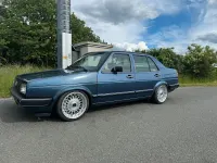 Gebraucht VW Jetta 90 PS (66 kW) 1986 Blau Limousine