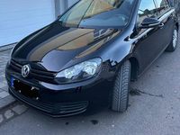 Gebraucht VW Golf VI Trendline 80 PS (58 kW) 2010 Schwarz Kleinwagen