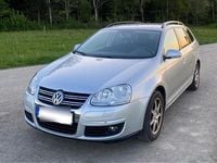 Gebraucht VW Golf V Comfortline 122 PS (89 kW) 2009 Silber Kombi