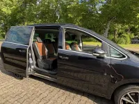 Gebraucht VW Sharan 140 PS (102 kW) 2011 Schwarz Van / Kleinbus