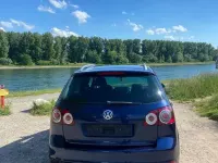 Gebraucht VW Golf Plus Cross Comfortline 122 PS (89 kW) 2009 Blau Van / Kleinbus