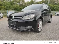Gebraucht VW Touran Style 140 PS (102 kW) 2011 Schwarz Van / Kleinbus