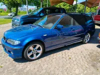 Gebraucht BMW 320 150 PS (110 kW) 2005 Blau Kombi