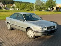 Gebraucht Audi 80 90 PS (66 kW) 1991 Silber Limousine