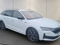 Gebraucht Skoda Octavia SportLine 150 PS (110 kW) 2024 Weiß Kombi