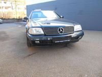 Gebraucht Mercedes SL320 AMG 224 PS (164 kW) 1999 Smaragdschwarzmwetallic Cabrio