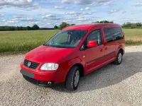 Gebraucht VW Caddy 140 PS (102 kW) 2009 Rot Van / Kleinbus