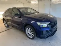 Gebraucht Audi Q8 S-Line 286 PS (210 kW) 2020 Navarrablau metallic (metallic) SUV