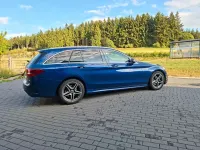 Gebraucht Mercedes C180 AMG 122 PS (89 kW) 2020 Blau Limousine
