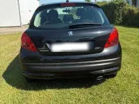 Gebraucht Peugeot 207 90 PS (66 kW) 2008 Schwarz Kleinwagen