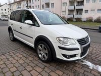 Gebraucht VW Touran Cross 170 PS (125 kW) 2008 Weiß Van / Kleinbus