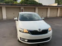 Gebraucht Skoda Rapid 105 PS (77 kW) 2014 Weiß Kleinwagen
