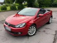 Gebraucht VW Golf Cabriolet 140 PS (102 kW) 2012 Rot Cabrio