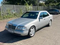 Gebraucht Mercedes C200 Elegance 136 PS (100 kW) 1994 Silber Limousine