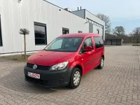 Usado VW Caddy 105 HP (77 kW) 2011 Vermelho Monovolume